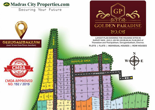 Golden Paradise Gerugambakkam Layout 1